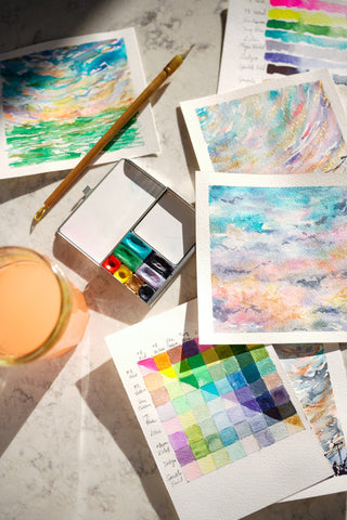 watercolor - jean - choe - art - and - design - blog - photos from Jean Choe Art & Design -
