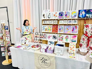 Holiday craft show from Jean Choe Art & Design -