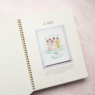 Bakery Watercolor Workbook – Pre-Outlined Pages on 100% Cotton Paper