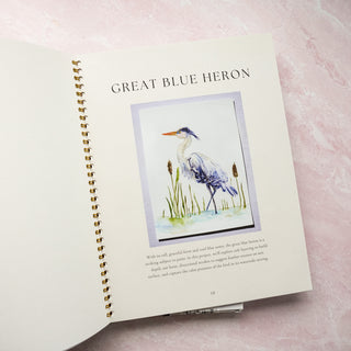 Birds Watercolor Workbook – Pre-Outlined Pages on 100% Cotton Paper
