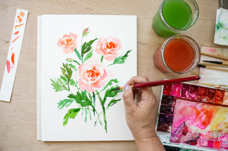 [Online Course] Loose Watercolor Florals: One Petal at a Time