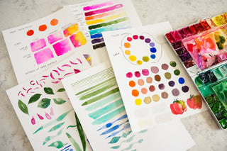 [Online Course] Loose Watercolor Florals: One Petal at a Time