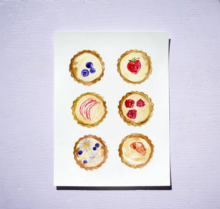 Bakery Watercolor Workbook – Pre-Outlined Pages on 100% Cotton Paper