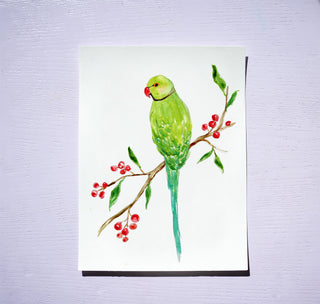 Birds Watercolor Workbook – Pre-Outlined Pages on 100% Cotton Paper