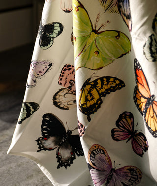 Butterfly Study Kitchen Gift Set: 1 Tea Towel & 1 Swedish Dishcloth from Jean Choe Art & Design - Kitchen & Tea Towels