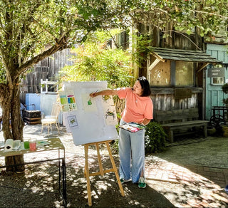 Coastal Lighthouse: Watercolor Workshop with Jean from Jean Choe Art & Design - 