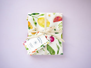 Farmer’s Market Cute Apron with Pocket for Women from Jean Choe Art & Design - Aprons