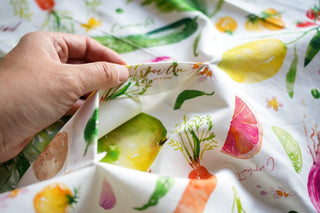 Farmer’s Market Cute Apron with Pocket for Women from Jean Choe Art & Design - Aprons
