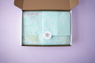 Floral Kitchen Linen Gift Set: Apron, Tea Towel, & Swedish Dishcloths from Jean Choe Art & Design - Dishcloths