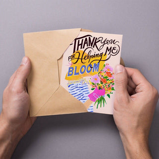 Gardener Mother's Day Card – Flower - Themed Card for Moms Who Help You Bloom from Jean Choe Art & Design - Other Baby