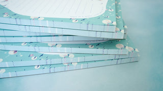 "Going Home" Lined Notepad from Jean Choe Art & Design - Notepads