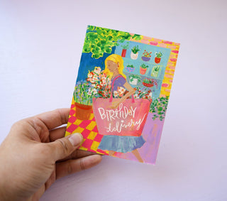 Happy Birthday Delivery Greeting Card from Jean Choe Art & Design - Other Baby