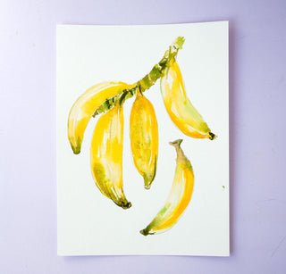 Individual Fruit Watercolor Pages: Pre - Outlined Fruits from Jean Choe Art & Design - Coloring Books