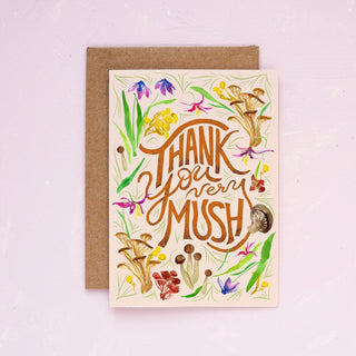 Mushroom Thank You Card: Thank You Very Mush from Jean Choe Art & Design - Other Baby