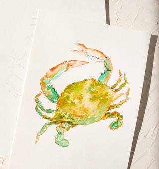 Painting Coastal Crabs: Watercolor Workshop with Jean from Jean Choe Art & Design - 