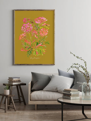 Queen Anne’s Lace Art Print: Wildflower Wall Art from Jean Choe Art & Design - Giclée