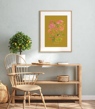 Queen Anne’s Lace Art Print: Wildflower Wall Art from Jean Choe Art & Design - Giclée