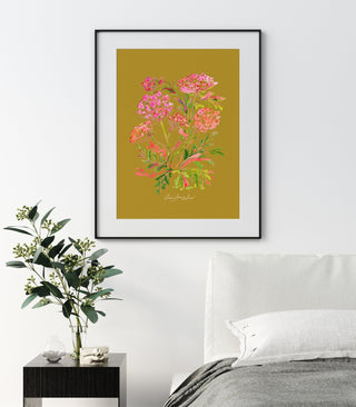 Queen Anne’s Lace Art Print: Wildflower Wall Art from Jean Choe Art & Design - Giclée