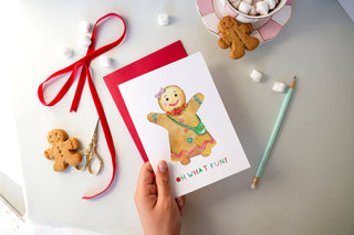 Set of 6 Whimsical Holiday & Christmas Greeting Cards from Jean Choe Art & Design - Other Baby