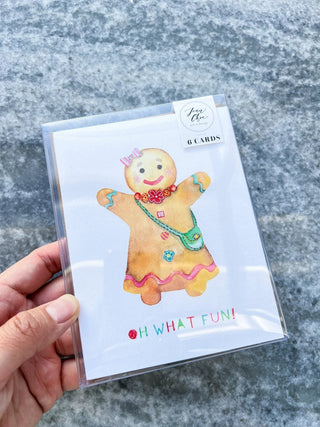 Set of 6 Whimsical Holiday & Christmas Greeting Cards from Jean Choe Art & Design - Other Baby