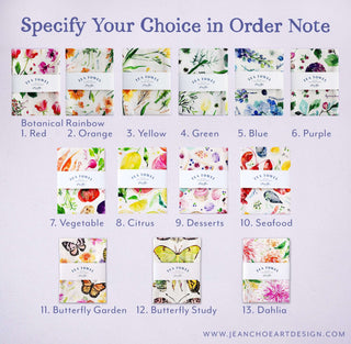 Tea Towel Set: Choose Your Own from Jean Choe Art & Design - Kitchen & Tea Towels