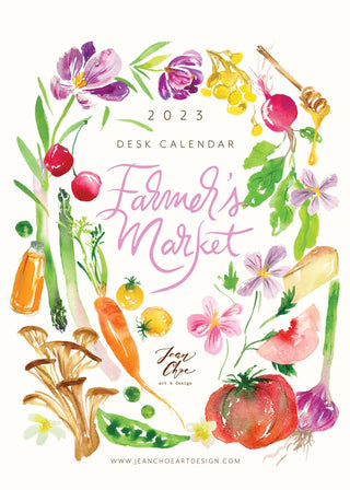 watercolor - jean - choe - art - design - licensing - florals - fruits - vegetables - market from Jean Choe Art & Design - 