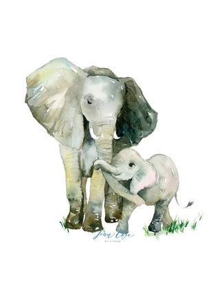 watercolor - jean - choe - art - design - licensing - whimsical - animals - woodland from Jean Choe Art & Design - 