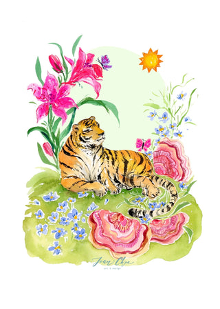 watercolor - jean - choe - art - design - licensing - whimsical - animals - woodland from Jean Choe Art & Design - 