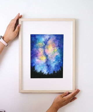 Watercolor Night Sky Workshop with Jean from Jean Choe Art & Design - 