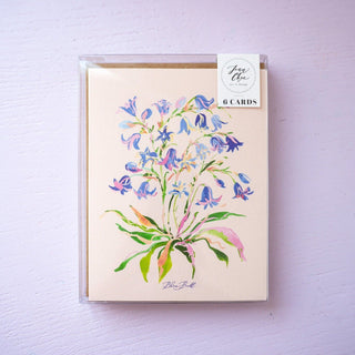 Wildflower Greeting Card Set: Assorted Pack of 6 from Jean Choe Art & Design - Blank Cards